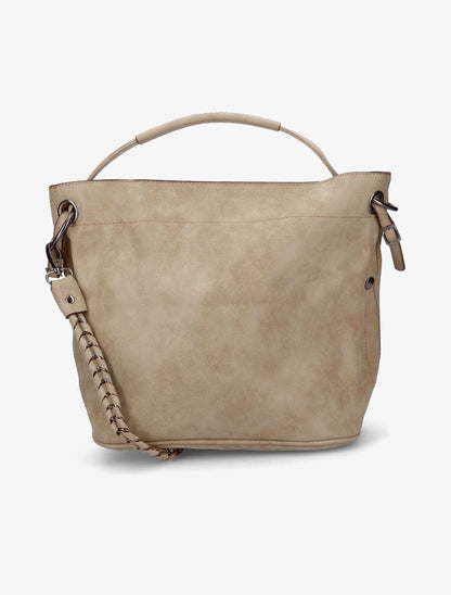 Sac cabas Elena - Beige - 5