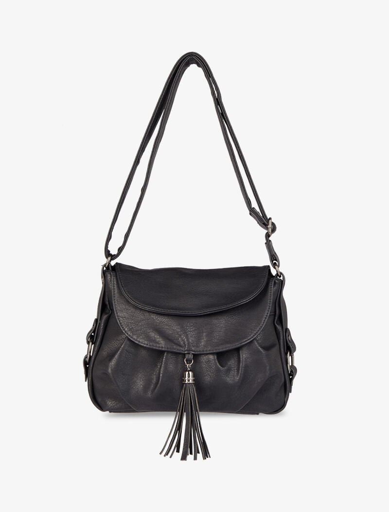 Sac besace Aline - Noir - 5