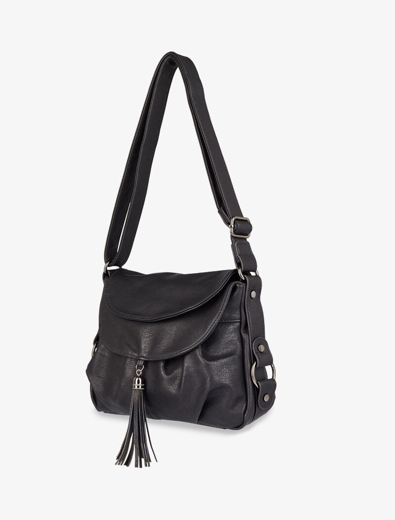 Sac besace Aline - Noir - 2