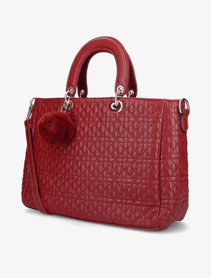 Sac cabas Mathilde - Rouge - 2