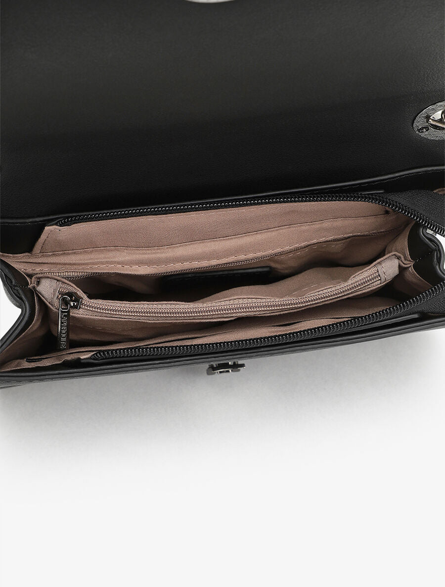 Sac besace Dorota - Noir - 6