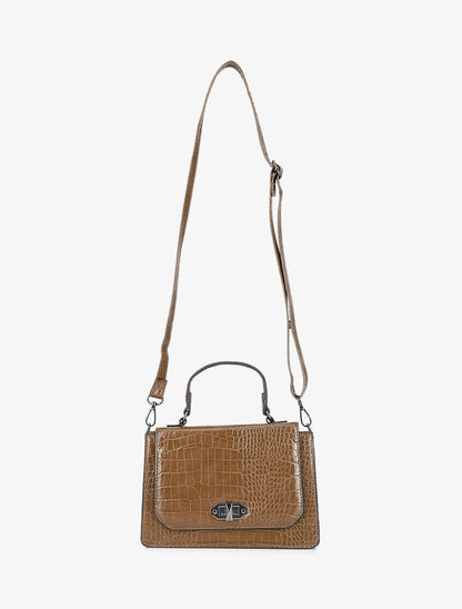 Sac besace Jana - Taupe - 5