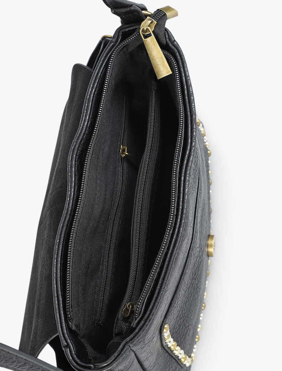 Sac besace Nayeli - Noir - 6