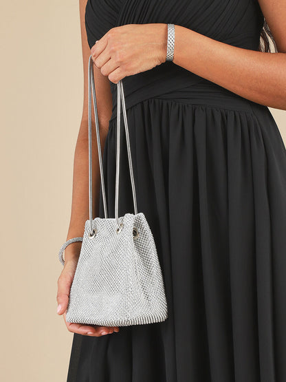 Pochette style bourse Louna - Argent - 7