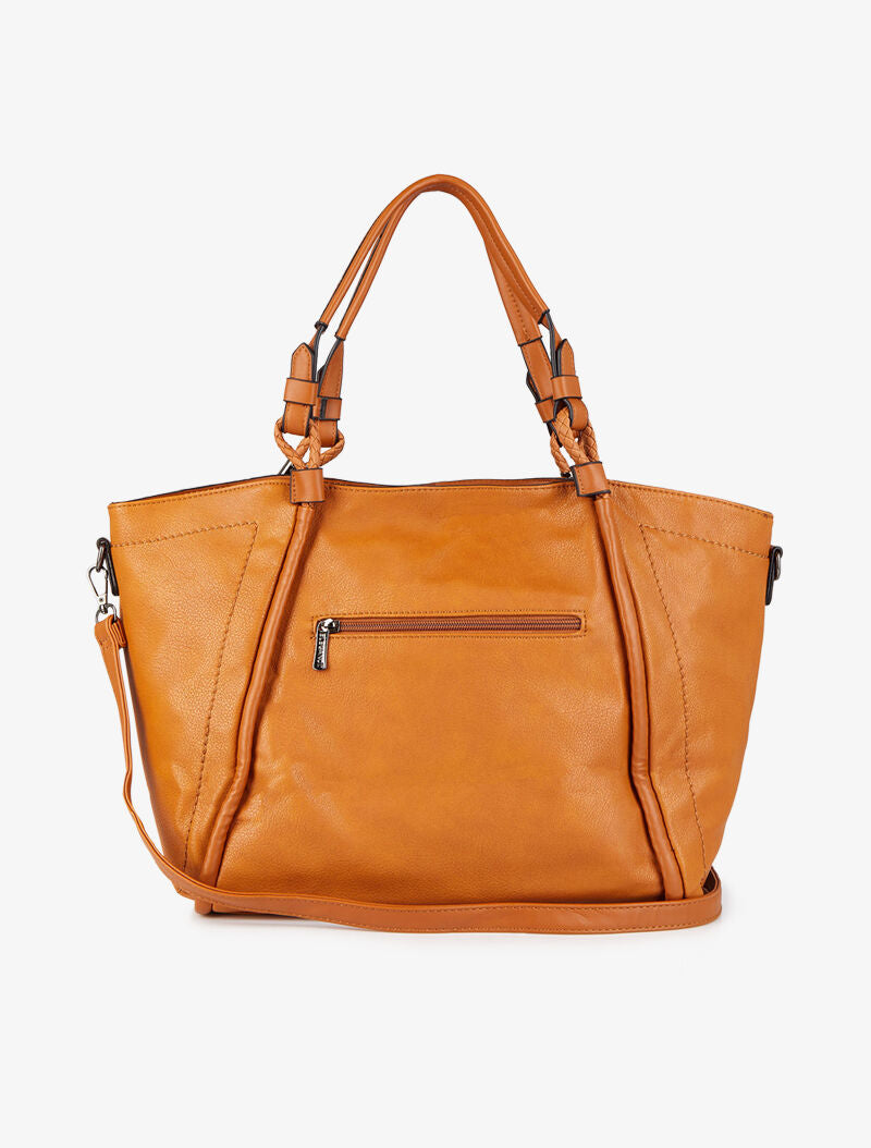 Sac cabas Marlène - Camel - 3