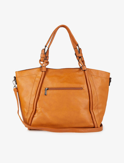 Sac cabas Marlène - Camel - 3