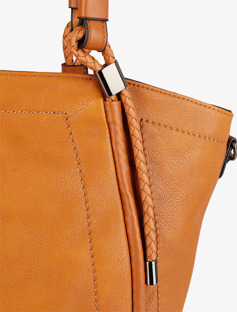Sac cabas Marlène - Camel - 4