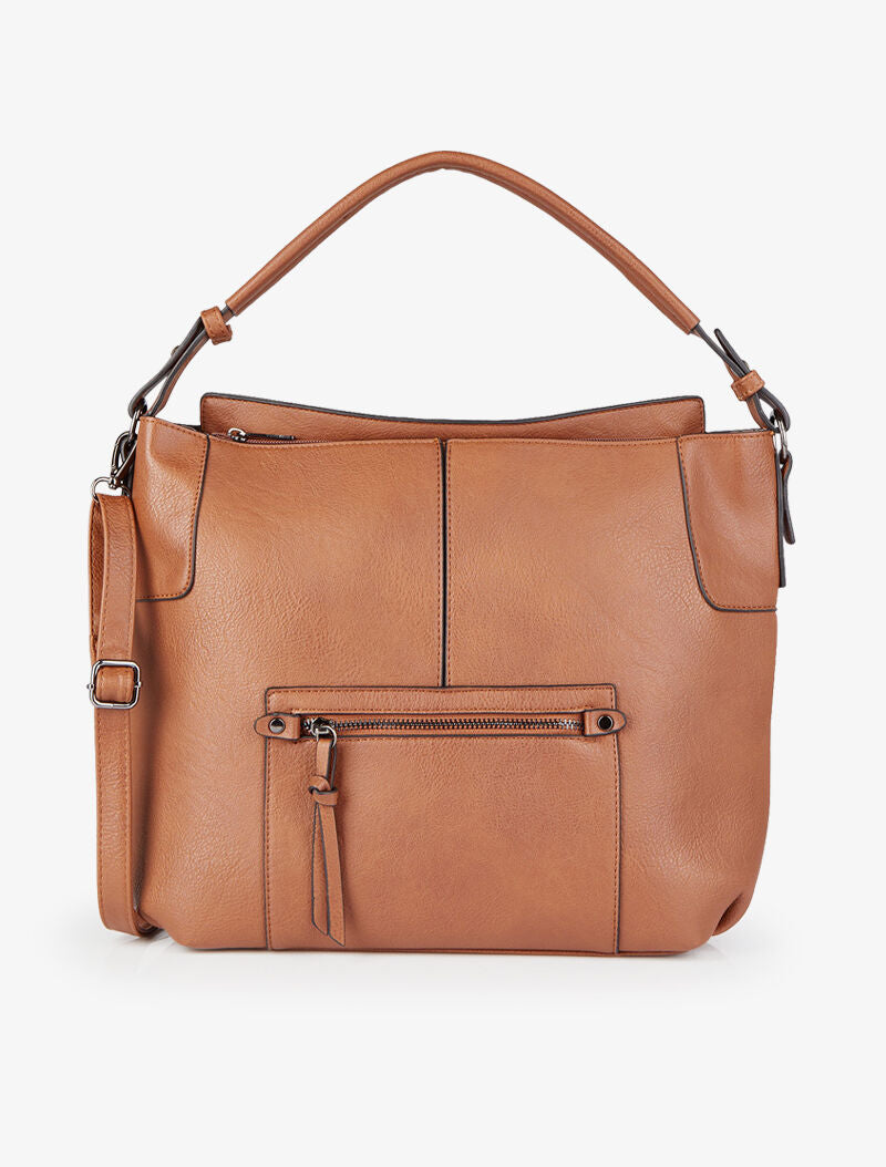 Sac cabas Danielle - Camel - 5
