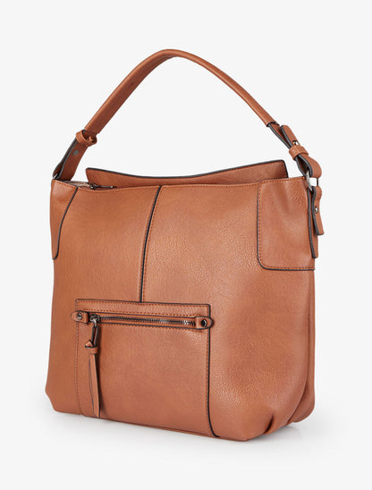 Sac cabas Danielle - Camel - 2