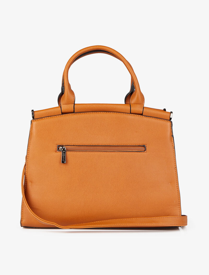 Sac à main Carlotta - Camel - 3