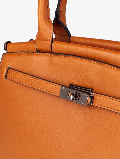 Sac à main Carlotta - Camel - 4
