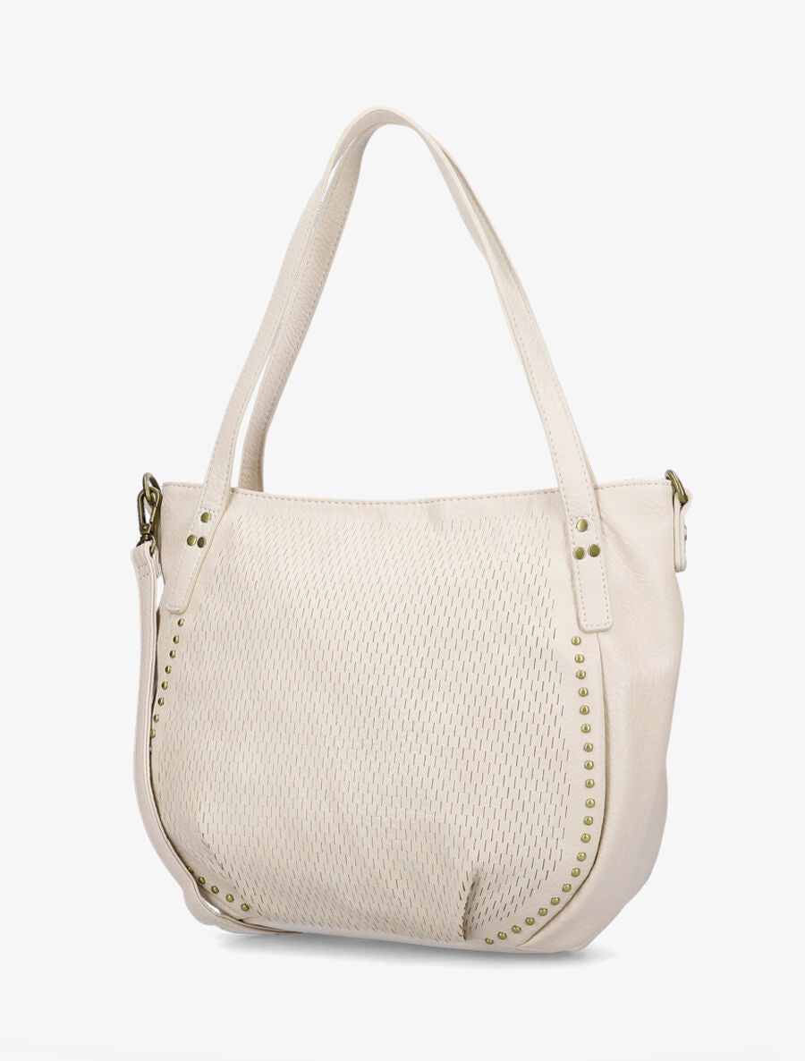 Sac cabas Amilia - Écru - 3
