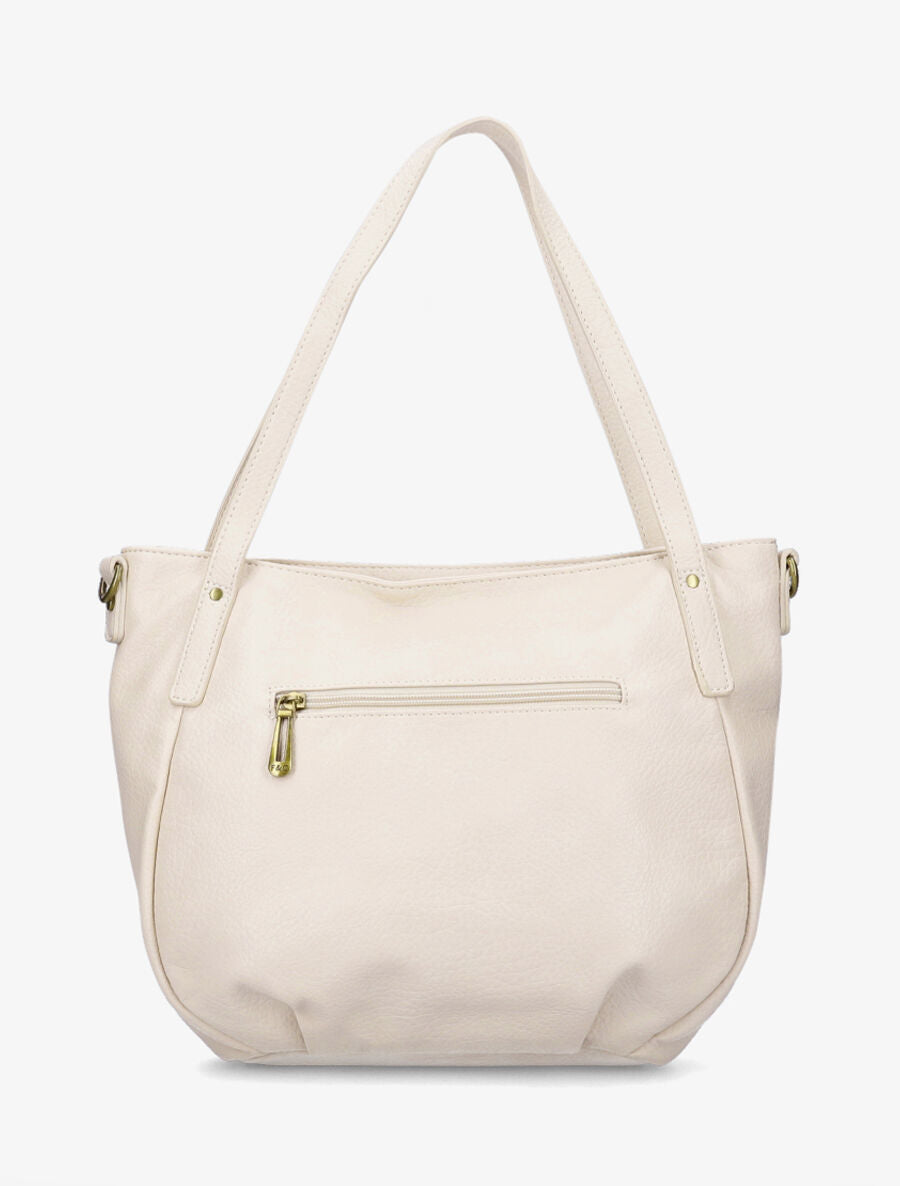Sac cabas Amilia - Écru - 4