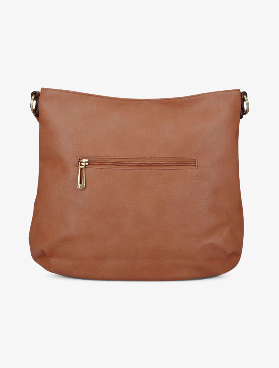 Sac besace Kirsten - Camel - 2