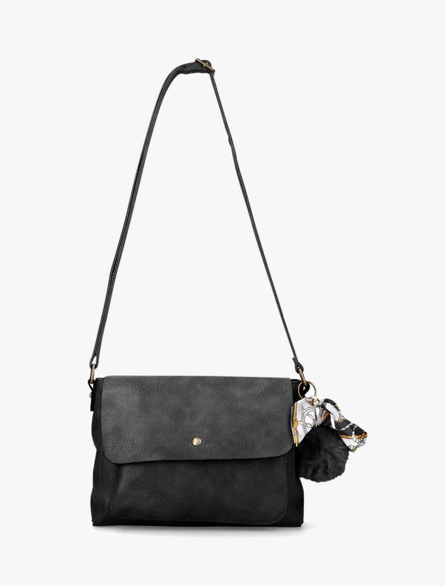 Sac besace Nilsa - Noir - 3