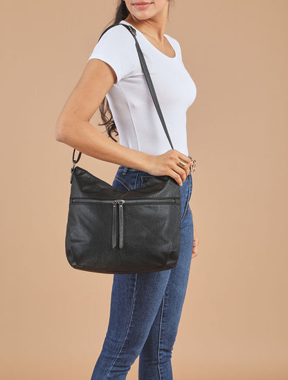 Sac besace Nina - Noir - 5