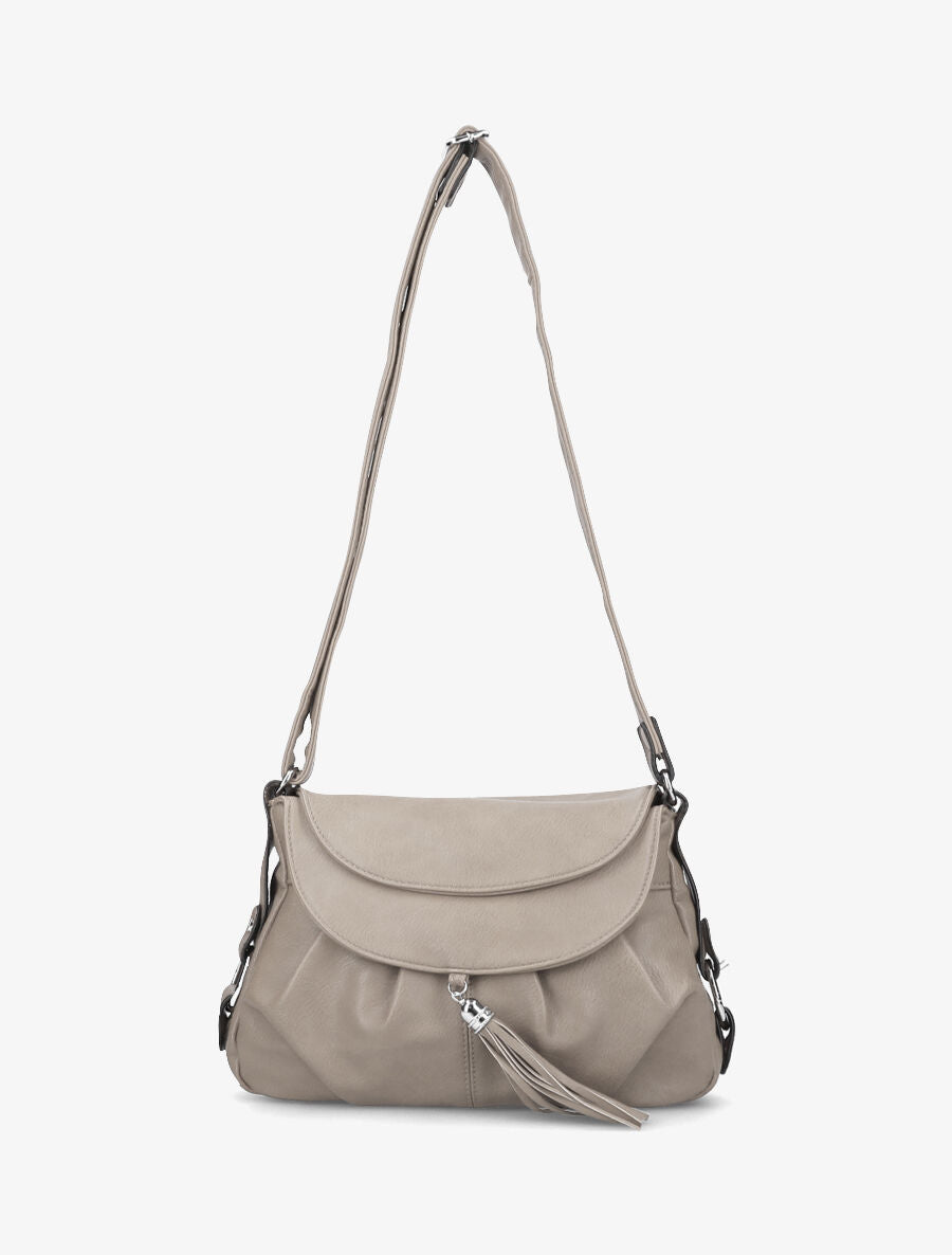 Sac besace Umaima - Taupe - 1