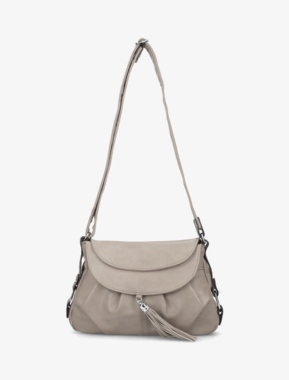 Sac besace Umaima - Taupe - 1