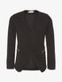 Veste ouverte asymétrique - noir - 1
