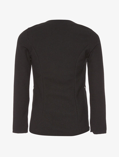 Veste ouverte asymétrique - noir - 2