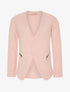 Veste ouverte asymétrique - rose - 3