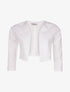 Boléro basic uni - blanc - 1