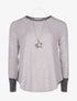 Pull manches grises - gris - 1