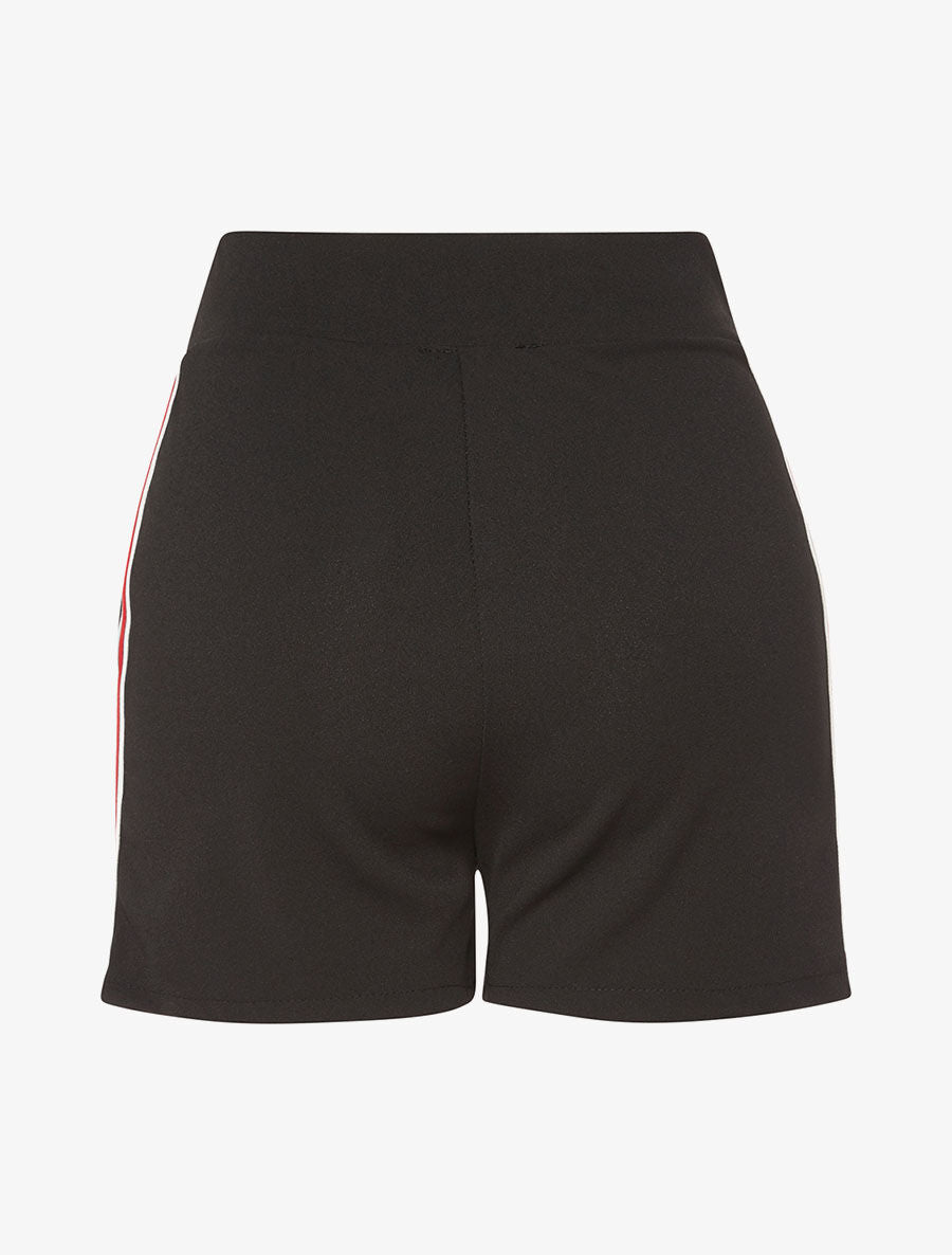 Short bandes sport - noir - 2