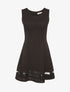 Robe basic bas transparent - noir - 1