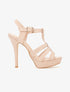 Sandales avant style spartiates - beige - 1