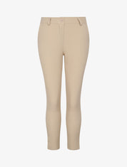 Pantalon slim 7/8 taille standard - Beige - 1