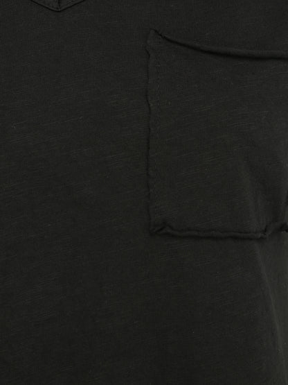 T-shirt droit uni manches courtes - Noir - 3
