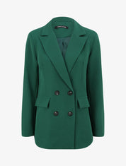 Blazer droit oversize - Vert sapin - 1