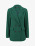 Blazer droit oversize - Vert sapin - 1