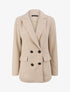 Blazer droit oversize - Beige - 1