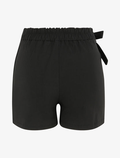 Short style jupe à taille élastiquée - Noir - 2