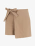 Short style jupe à taille élastiquée - Camel - 5