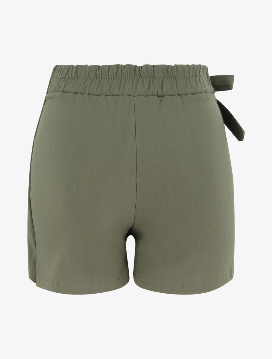 Short style jupe à taille élastiquée - Kaki - 2