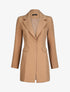 Blazer extra long - Camel - 1