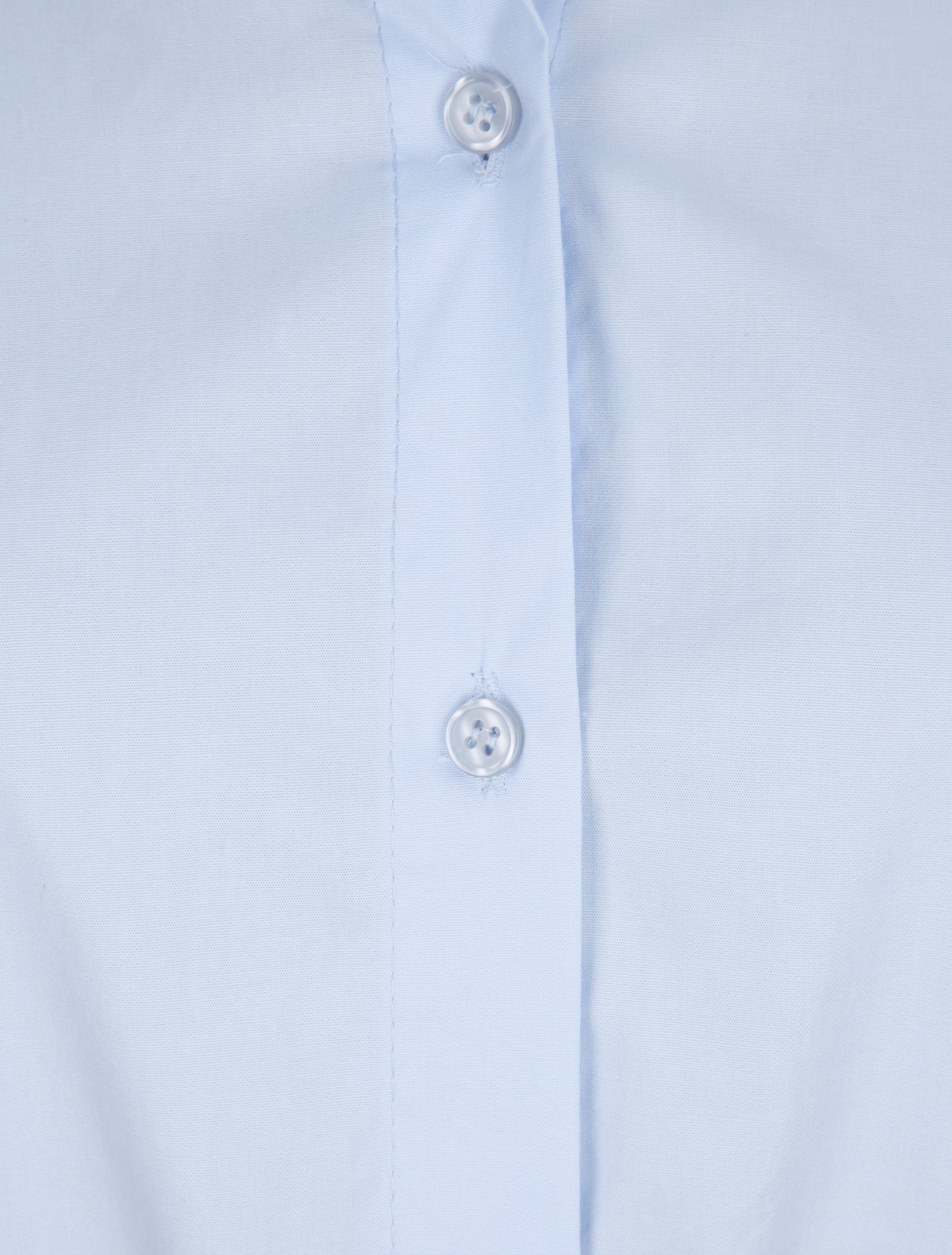 Tunique style chemise unie - Bleu ciel - 3