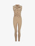 Combinaison stretch slim - Camel - 1