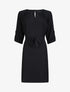 Robe longue fluide - Noir - 1