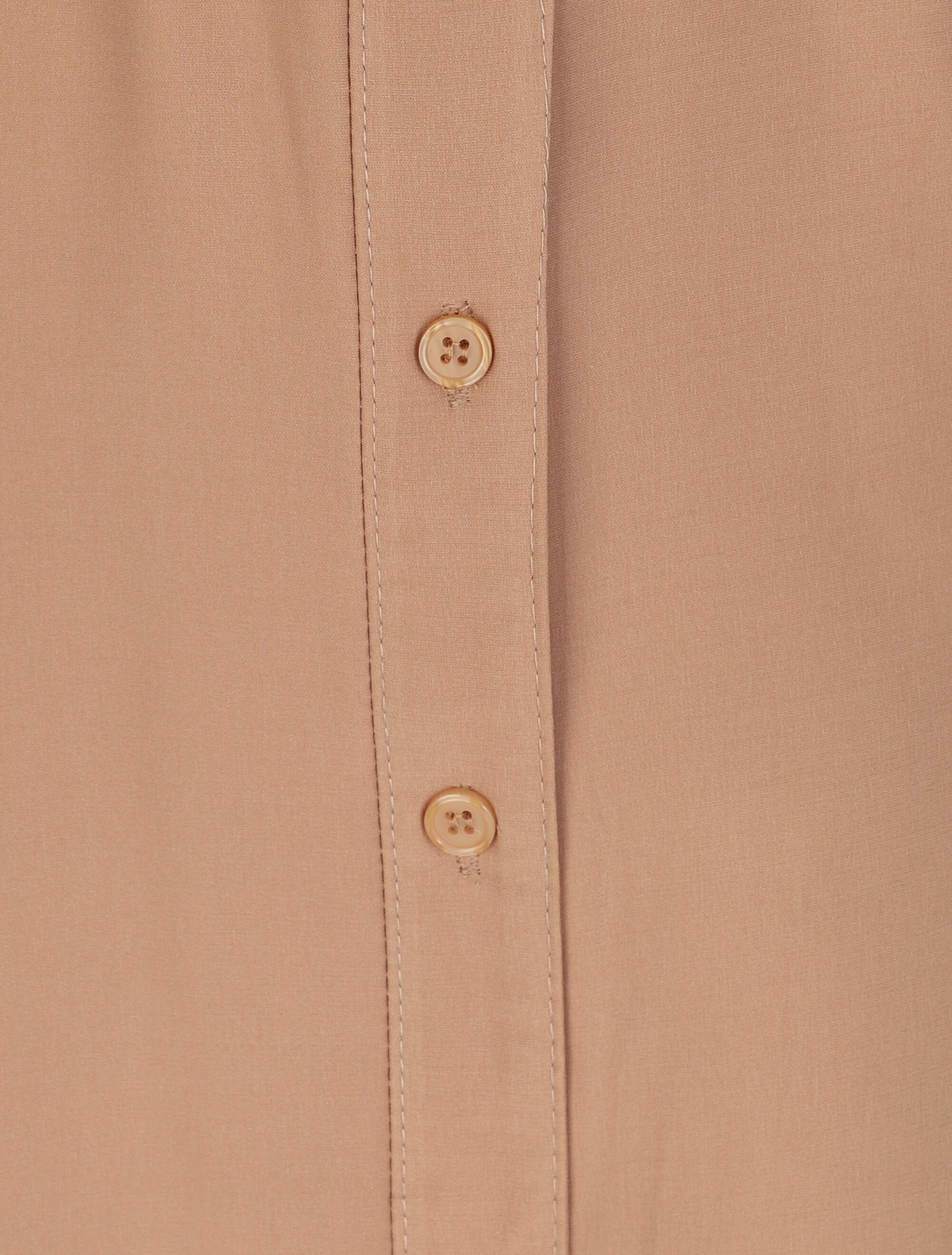 Robe chemise fluide - Camel - 3