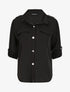 Chemise fluide unie - Noir - 5