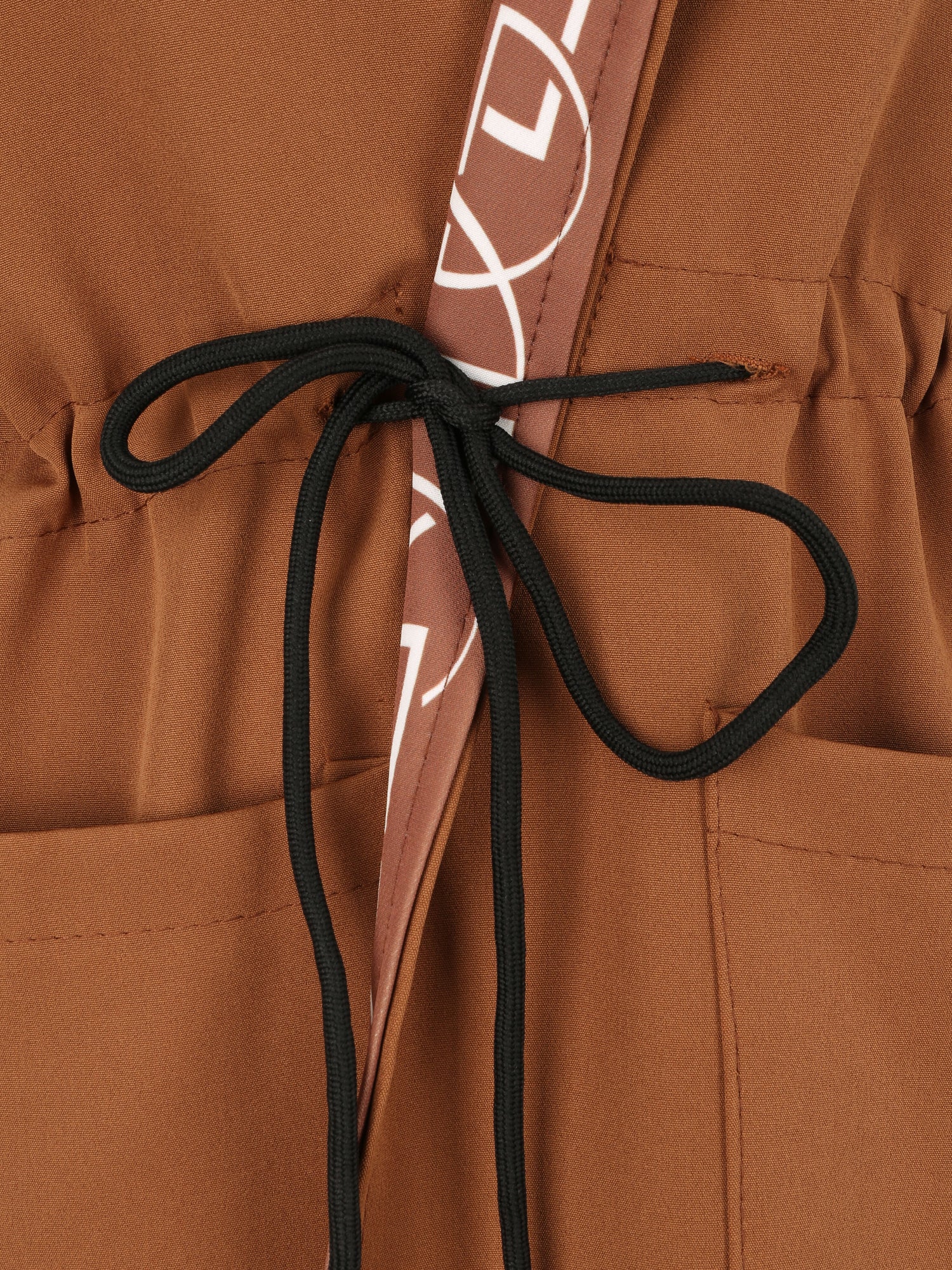 Manteau fin à capuche - Camel - 3