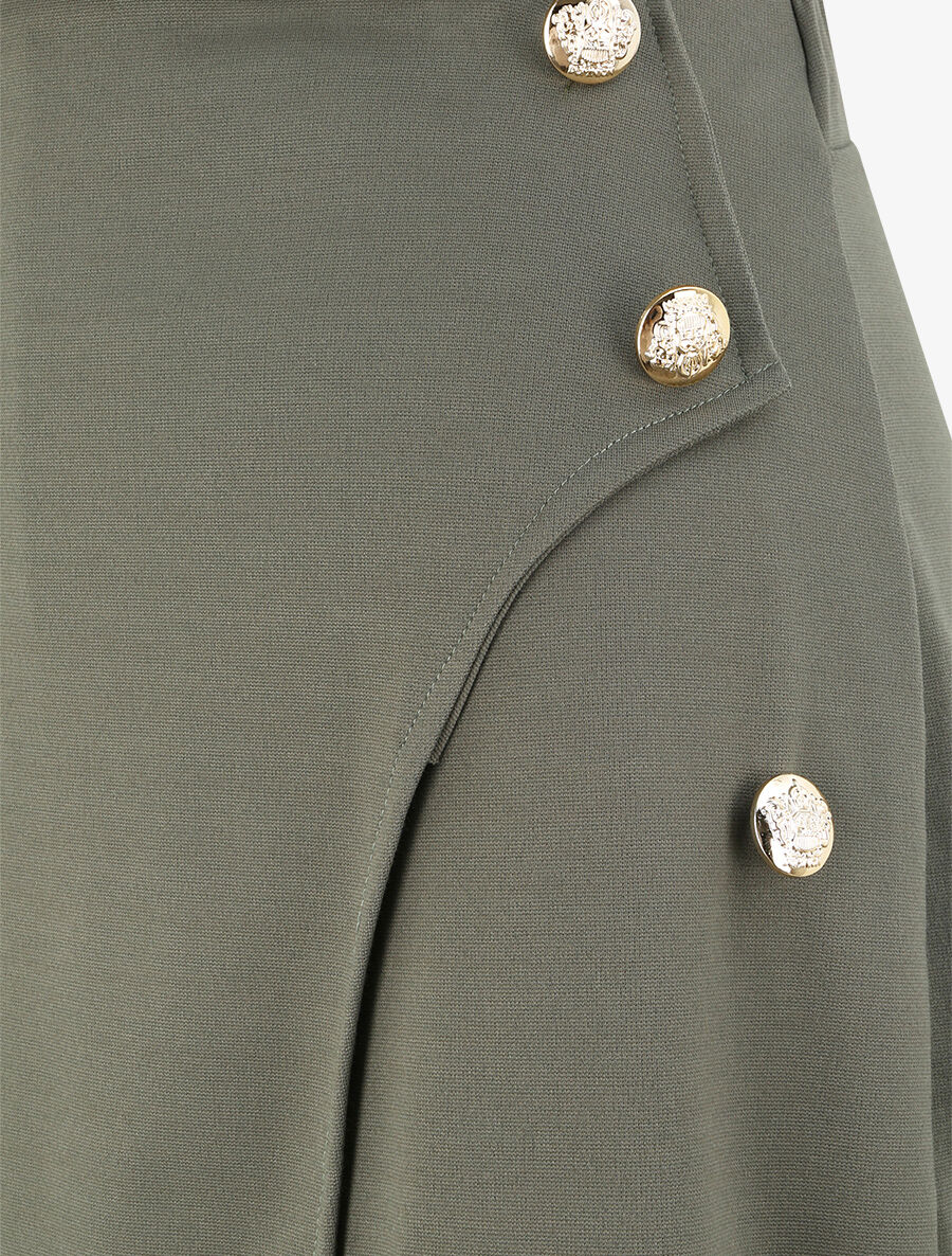 Short style jupe culotte - Kaki - 3