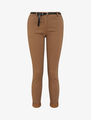 Pantalon 7/8 imprimé trèfle à revers - Camel - 4