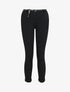 Pantalon 7/8 uni à revers - Noir - 4