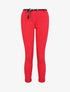 Pantalon 7/8 uni à revers - Rouge - 4