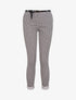 Pantalon 7/8 imprimé rond à revers - Rose poudré - 4